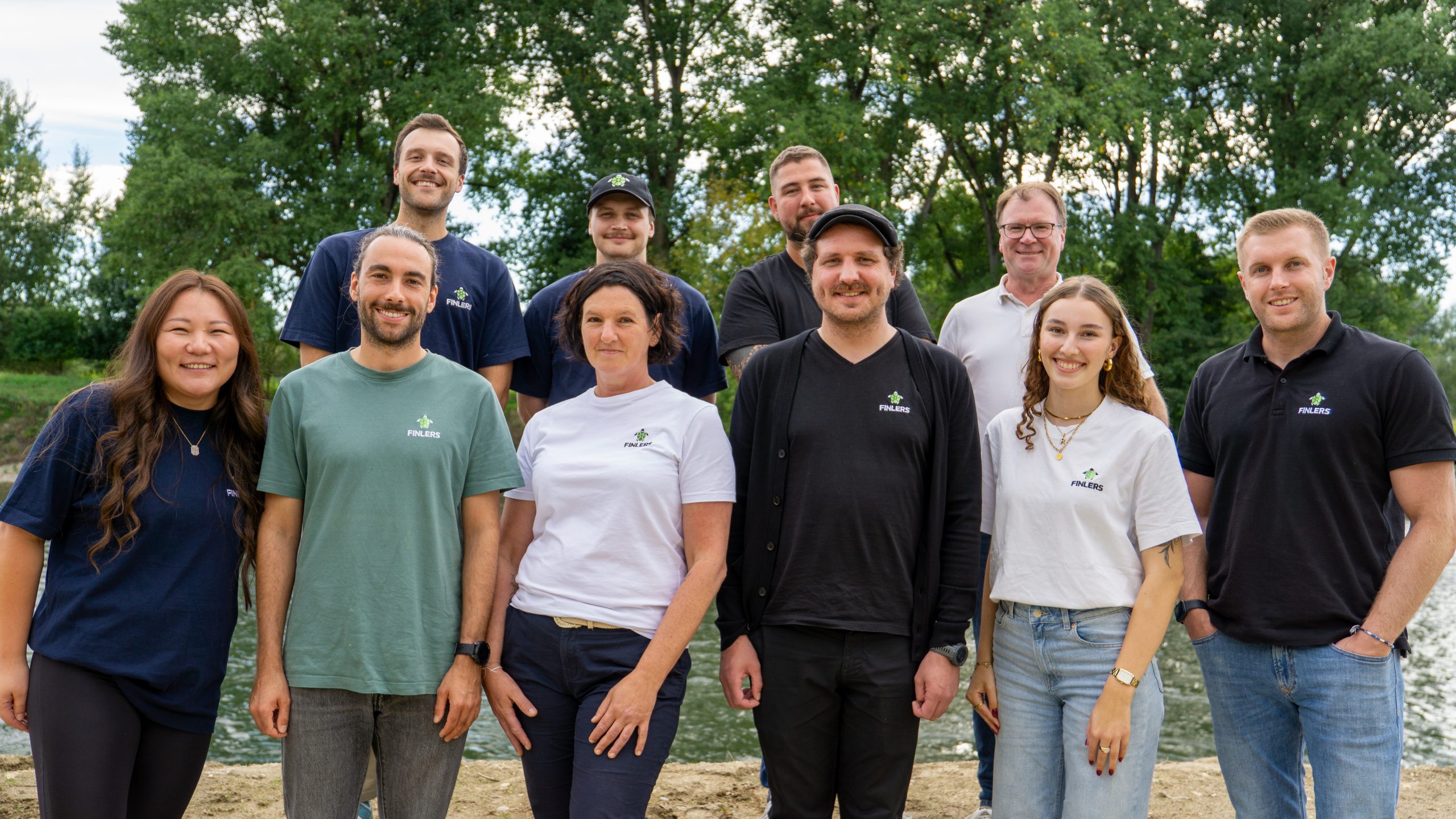 FinLers Team, dass bei der Donau-Ries-Ausstellung anwesend sein wird.